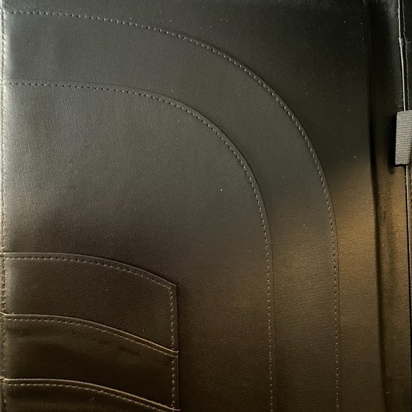 Arbonne Red Leather Portfolio - Picture 3 of 4